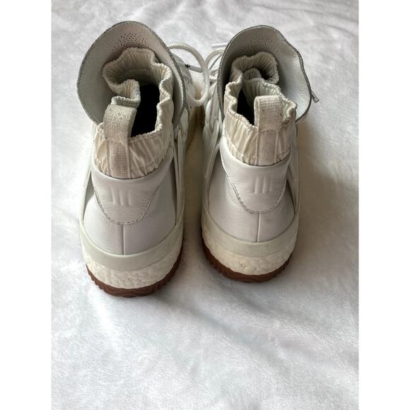 Adidas x Alexander Wang Triple White Bball Sneakers Size 11 Mens - Picture 7 of 9